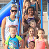 Taking swimming lessons at Carnegie Swimming Pool
from Assistant Pool Manager (top) and lifeguard Karley
Kinder (left) were (from top down) Myles Peters,
Marlee Thomas, Aleece Wilson, Kyndall Heddlesten, Eli
Dennis, Decklyn Brewster, Dukson Robertson, Cooper
Mitchell and Harper Mitchell.